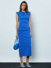 Акція на Плаття міді літнє жіноче SHEIN GD-00131905 S Блакитне від Rozetka