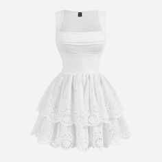 Акція на Сарафан жіночий літній SHEIN GD-00132155 XL Білий від Rozetka