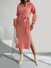 Акція на Сукня жіноча SHEIN GD-00133148 L Лососева від Rozetka
