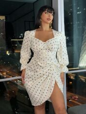 Акція на Сукня жіноча SHEIN GD-00133157 4XL Біла від Rozetka
