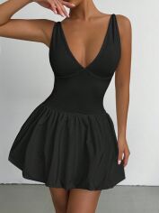 Акція на Сукня жіноча SHEIN GD-00133714 S Чорна від Rozetka