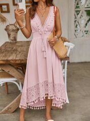 Акція на Сукня жіноча SHEIN GD-00133914 M Світло-рожева від Rozetka