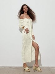 Акція на Плаття довге осіннє жіноче SHEIN GD-00134191 L Біле від Rozetka