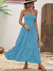 Акція на Сукня жіноча SHEIN GD-00134666 S Блакитна від Rozetka