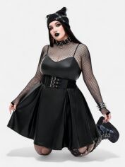 Акція на Сукня жіноча SHEIN GD-00134685 4XL Чорна від Rozetka