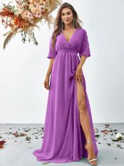 Акція на Сукня жіноча SHEIN GD-00142668 L Пурпурна від Rozetka