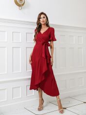 Акція на Сукня жіноча SHEIN GD-00142717 L Червона від Rozetka