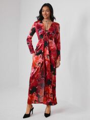 Акція на Плаття довге осіннє жіноче SHEIN GD-00143124 L Комбіноване від Rozetka