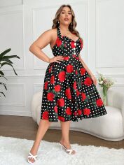 Акція на Сарафан жіночий літній SHEIN GD-00138270 2XL Комбінований від Rozetka