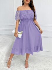 Акція на Сарафан жіночий літній SHEIN GD-00139337 3XL Бузковий від Rozetka