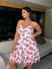 Акція на Сукня жіноча SHEIN GD-00138680 2XL Комбінована від Rozetka