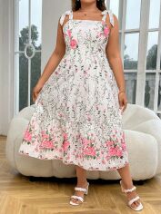 Акція на Сарафан жіночий літній SHEIN GD-00138676 2XL Комбінований від Rozetka