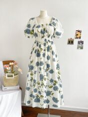 Акція на Сукня жіноча SHEIN GD-00140184 4XL Біла від Rozetka