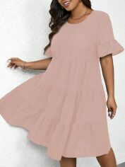 Акція на Сукня жіноча SHEIN GD-00139578 3XL Світло-рожева від Rozetka