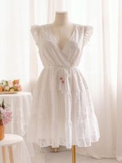 Акція на Сарафан жіночий літній SHEIN GD-00138549 2XL Білий від Rozetka