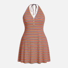 Акція на Сукня жіноча SHEIN GD-00138328 2XL Комбінована від Rozetka