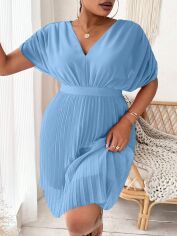 Акція на Сукня жіноча SHEIN GD-00139326 3XL Блакитна від Rozetka