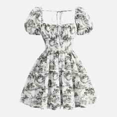 Акція на Сукня жіноча SHEIN GD-00139177 3XL Біла від Rozetka