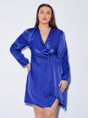 Акція на Плаття вечірнє коротке літнє жіноче SHEIN GD-00138124 2XL Синє від Rozetka