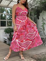 Акція на Сарафан жіночий літній SHEIN GD-00138218 2XL Комбінований від Rozetka