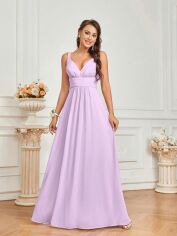 Акція на Плаття вечірнє довге літнє жіноче SHEIN GD-00143402 L Рожеве від Rozetka