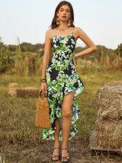 Акція на Сукня жіноча SHEIN GD-00143430 L Комбінована від Rozetka