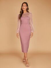 Акція на Сукня жіноча SHEIN GD-00142826 L Світло-рожева від Rozetka