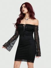 Акція на Плаття вечірнє коротке літнє жіноче SHEIN GD-00142198 L Чорне від Rozetka