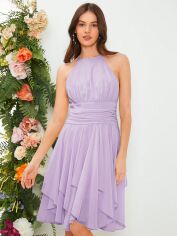 Акція на Сукня жіноча SHEIN GD-00142428 L Бузкова від Rozetka