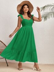 Акція на Сукня жіноча SHEIN GD-00138047 2XL Зелена від Rozetka