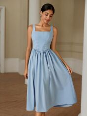 Акція на Сукня жіноча SHEIN GD-00131876 S Блакитна від Rozetka