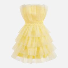 Акція на Плаття вечірнє коротке літнє жіноче SHEIN GD-00102153 L Жовте від Rozetka