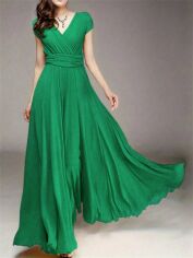 Акція на Плаття жіноче SHEIN GD-00144781 L Зелене від Rozetka
