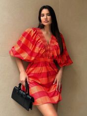 Акція на Плаття коротке літнє жіноче SHEIN GD-00144798 L Комбіноване від Rozetka