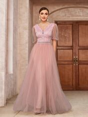 Акція на Плаття жіноче SHEIN GD-00144801 L Світло-рожеве від Rozetka