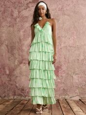Акція на Плаття жіноче SHEIN GD-00144806 L Світло-зелене від Rozetka