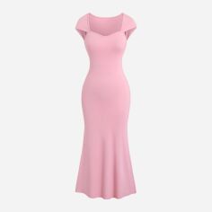 Акція на Плаття жіноче SHEIN GD-00144012 L Світло-рожеве від Rozetka