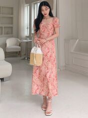 Акція на Плаття жіноче SHEIN GD-00144273 L Світло-рожеве від Rozetka