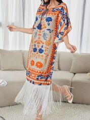Акція на Плаття міді літнє жіноче SHEIN GD-00146492 M Комбіноване від Rozetka