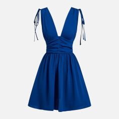 Акція на Плаття коротке літнє жіноче SHEIN GD-00143760 L Синє від Rozetka