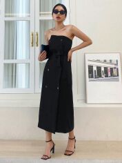 Акція на Плаття жіноче SHEIN GD-00145765 M Чорне від Rozetka