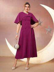 Акція на Плаття жіноче SHEIN GD-00143479 L Пурпурове від Rozetka