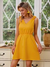 Акція на Плаття жіноче SHEIN GD-00143967 L Жовте від Rozetka