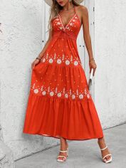 Акція на Плаття жіноче SHEIN GD-00144771 L Помаранчеве від Rozetka