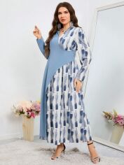 Акція на Сукня жіноча SHEIN GD-00139170 3XL Комбінована від Rozetka