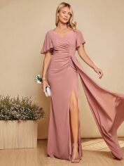 Акція на Плаття жіноче SHEIN GD-00120705 S Світло-рожеве від Rozetka