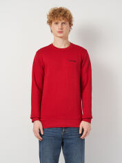Акція на Світшот чоловічий Calvin Klein Jeans 11504 2XL Бордовий від Rozetka