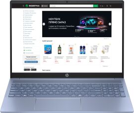 Акція на Ноутбук HP Pavilion 16-ag0011ua  Sky Blue від Rozetka