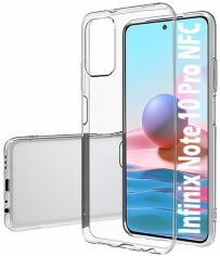 Акція на Панель BeCover для Infinix Note 10 Pro NFC  Transparent від Rozetka
