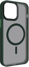 Акція на Панель ArmorStandart Uniq Magsafe для Apple iPhone 14 Pro Max Dark Green від Rozetka